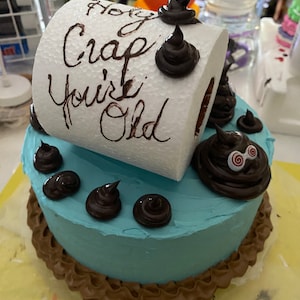 Holy Crap Fake Cake