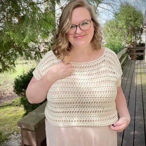 Cypress Tee, Crochet Pattern