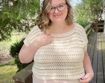 Cypress Tee, Crochet Pattern