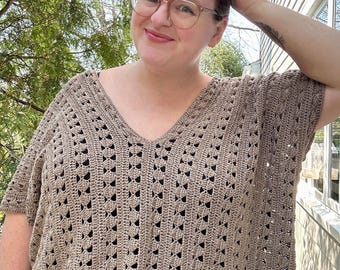 Magnolia Tee, Crochet Pattern