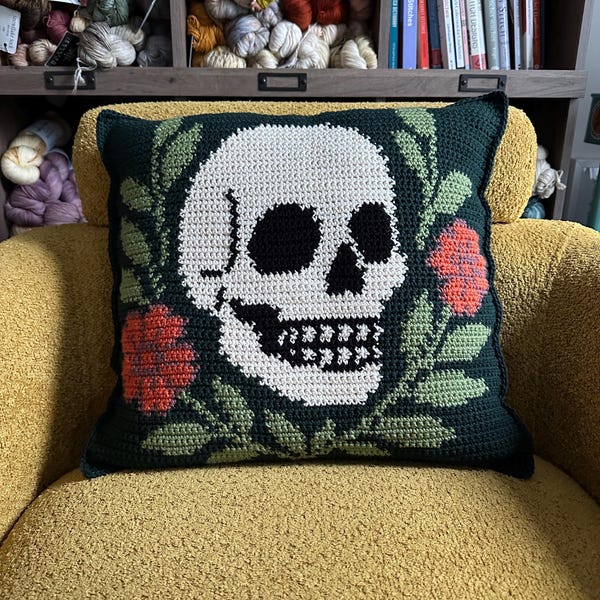 RIPillow, Crochet Pattern