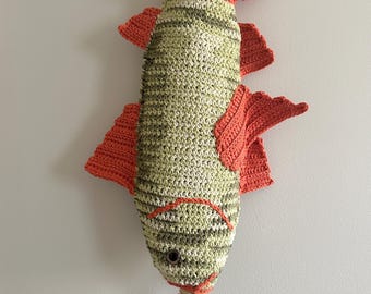Fish Bag Holder, Crochet Pattern