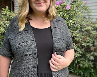 Edelweiss Cardi, Crochet Pattern