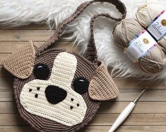 Puppy Purse, Crochet Pattern