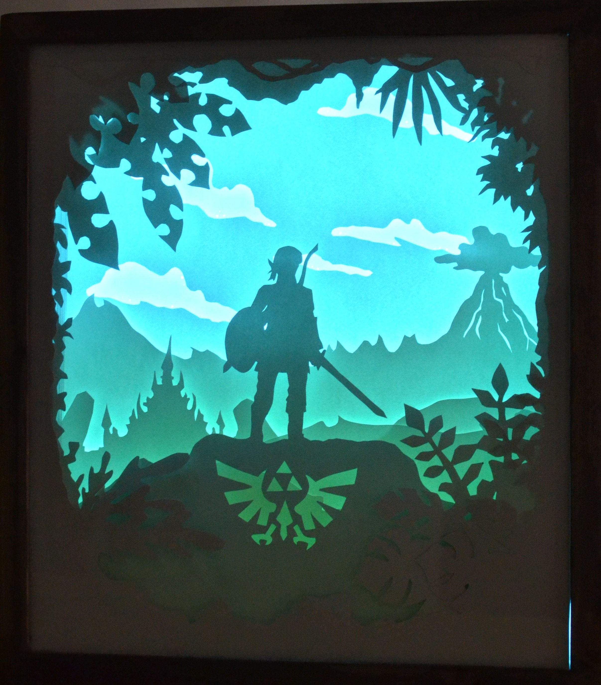 Boite Lumineuse Zelda Veilleuse Light Box