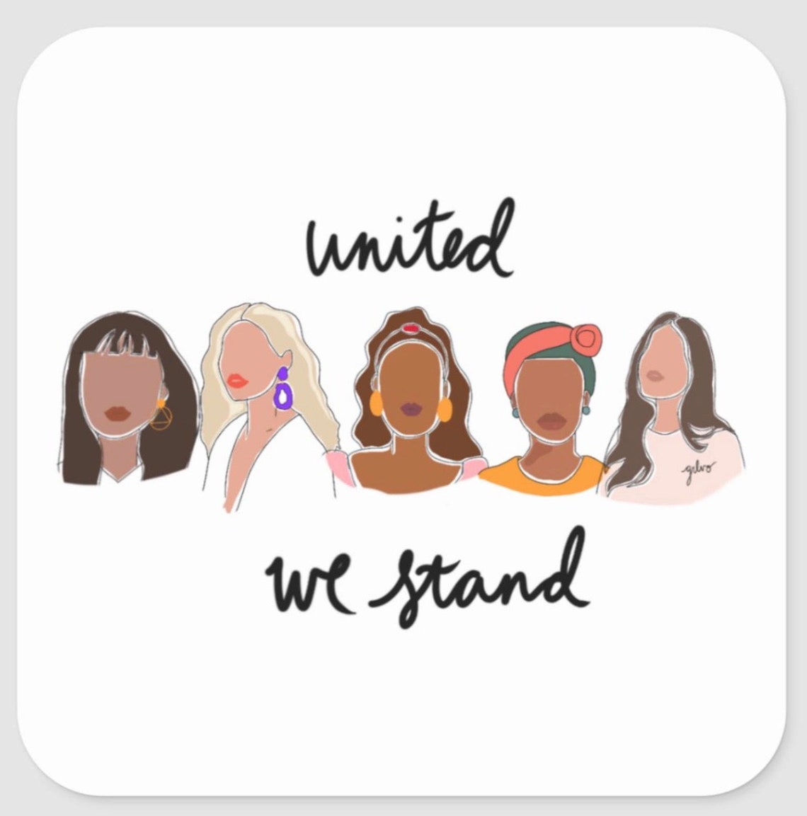 United We Stand Sticker | Etsy