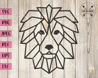 Free Free 120 Geometric Lion Svg SVG PNG EPS DXF File