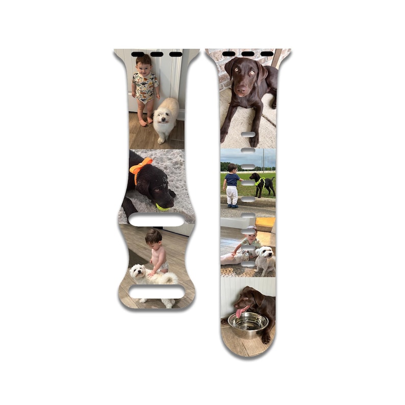 Custom Photo Apple Watch Band, Personalized Picture Gift image 5
