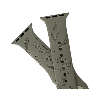 Engraved Apple Watch Band for a Woman, Compatible with Series 1-9, SE, SE2, Ultra – 38mm to 49mm