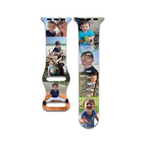 Custom Photo Apple Watch Band, Personalized Picture Gift image 2