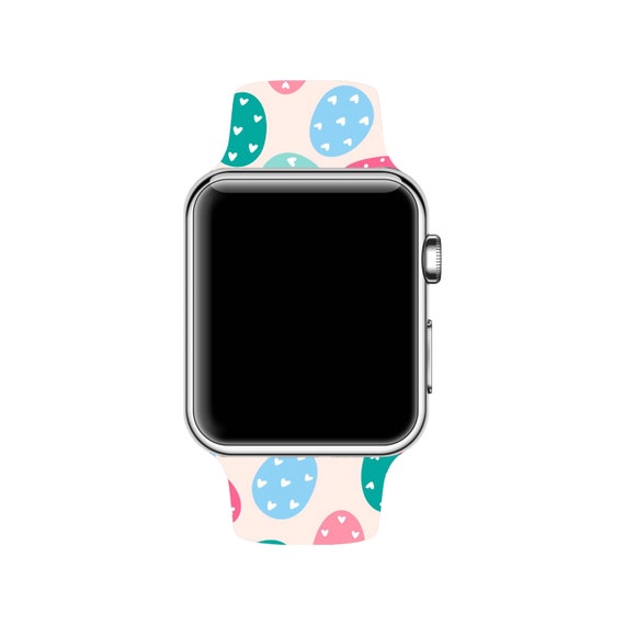 Easter Egg, Bunny Watch Band Compatible With Apple Watch  display picture 3