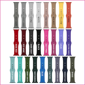 Apple Watch-band met gegraveerde duiker, Sea Life-ontwerp afbeelding 7