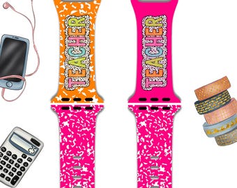 Fun Teacher Watch Band, Fun Gift, Daycare Teacher, Nursery, Bus Driver, School, Classroom watch band compatible with Apple Watch