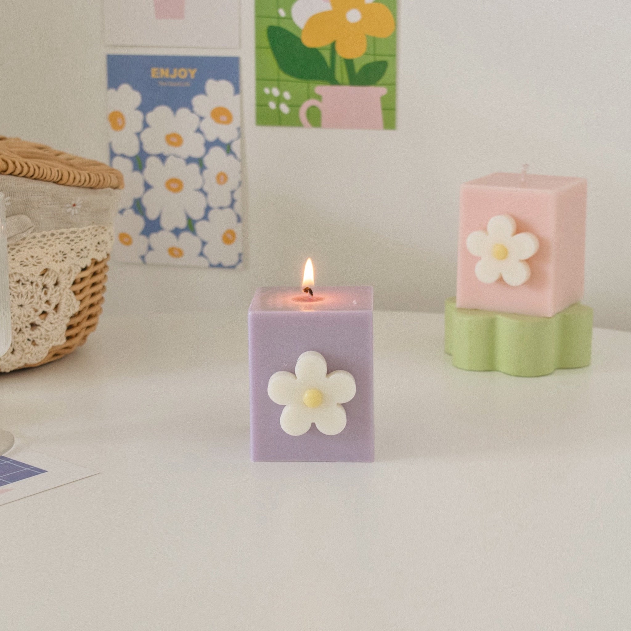Pretty candles best sale