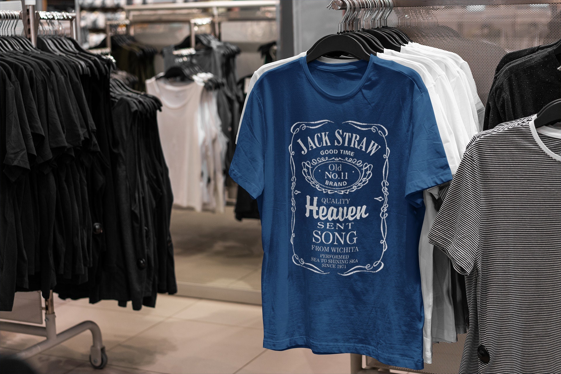 Jack Straw tshirt Since'71 from Wichita Jack Straw shirt Etsy