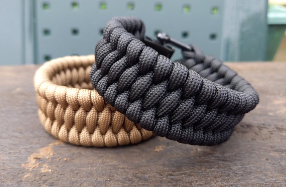 Genuine 550 7 Core Paracord Bracelet Survival Camping Hiking EDC. UK Handmade Etsy UK