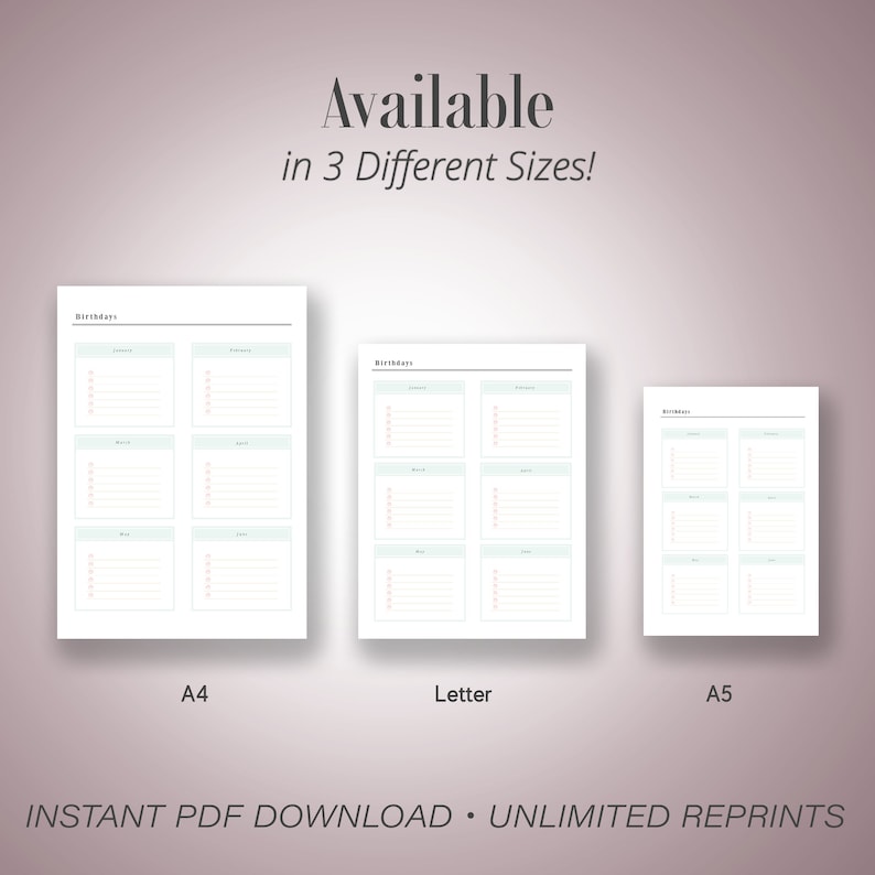 Printable Planner A5 A4 Planner inserts Prints Letter Car Maintenance Log Vehicle Tracker Digital Instant Download pdf