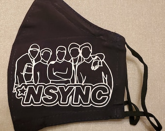 Download Nsync Face Mask Etsy