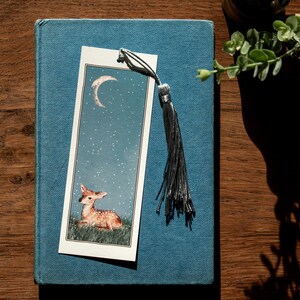 Deer in the Snow Watercolour Bookmark image 7