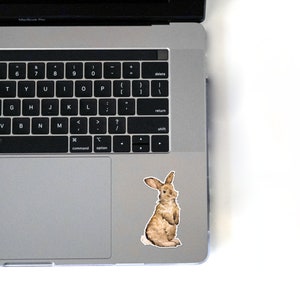 Bunny Rabbit Watercolour Sticker image 5
