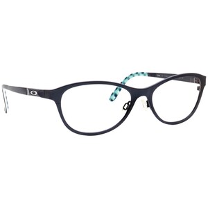 Oakley Women's Eyeglasses OX5084-0252 Promotion Polished Midnight Cat Eye Metal Frame 52[]16 139 image 1