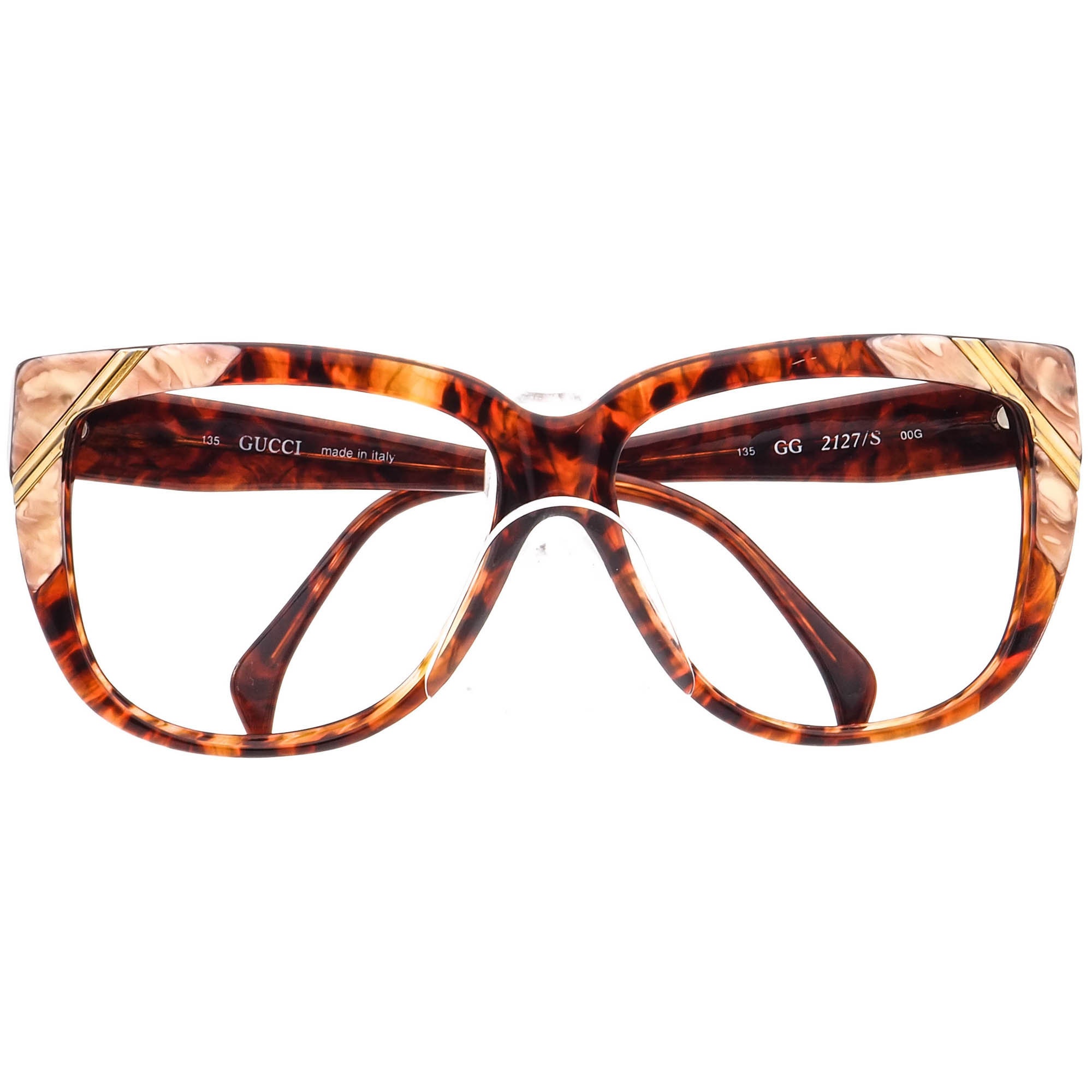 Gucci Sunglasses Womens One Size Brown‎ Tortoise Square Made In Italy GG 2127/S Gucci Women main image 4