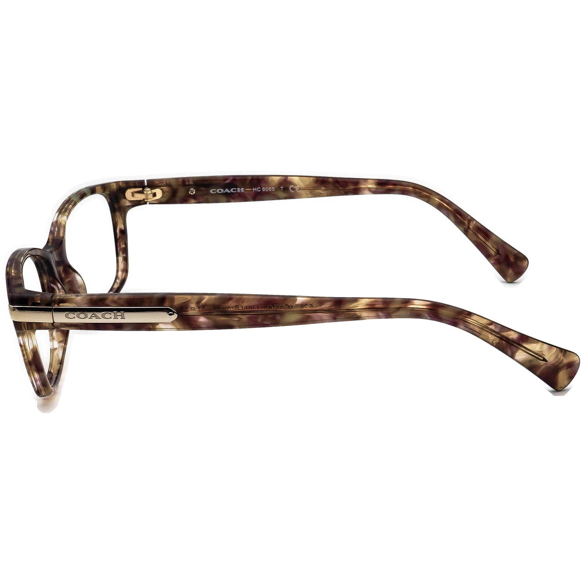 COACH HC 6065 5287 (CONFETTI LIGHT BROWN) AUTHENTIC EYEGLASSES 51-17 FRAMES ONLY Coach Eyeglasses Frames HC 6065 5287 Confetti | Mercari main image 4