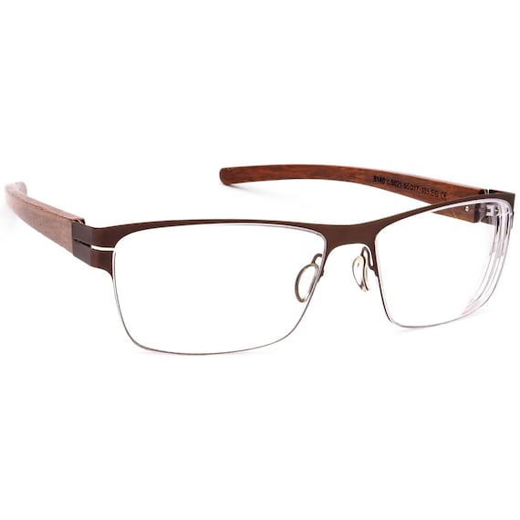Prodesign Denmark Men's Eyeglasses 6140 Brown/wood Grain