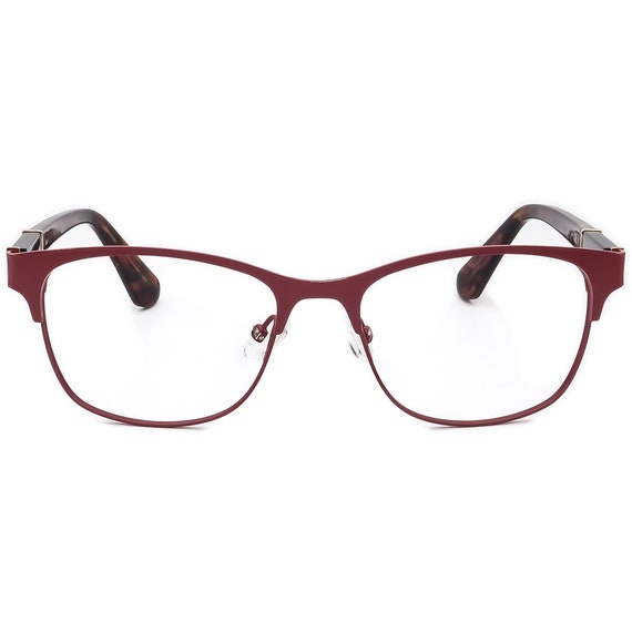 Kate Spade Eyeglasses Benedetta 7BL Dark Pink/tortoise Horn - Etsy