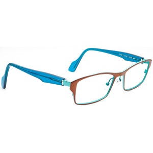 Face A Face Eyeglasses Wilde 2 9268 Brown/Blue Frame France 51[]18 145 Handmade