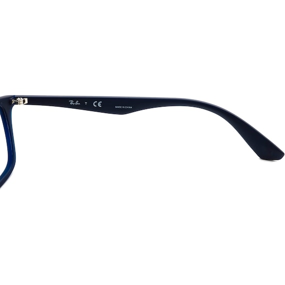Ray-Ban Eyeglasses RB 7047 5450 Matte Blue Rectan… - image 8