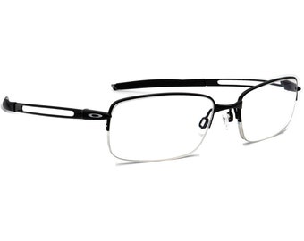 Oakley Eyeglasses OX5045-0153 Frag Polished Black Half Rim Metal Frame 53-19 140