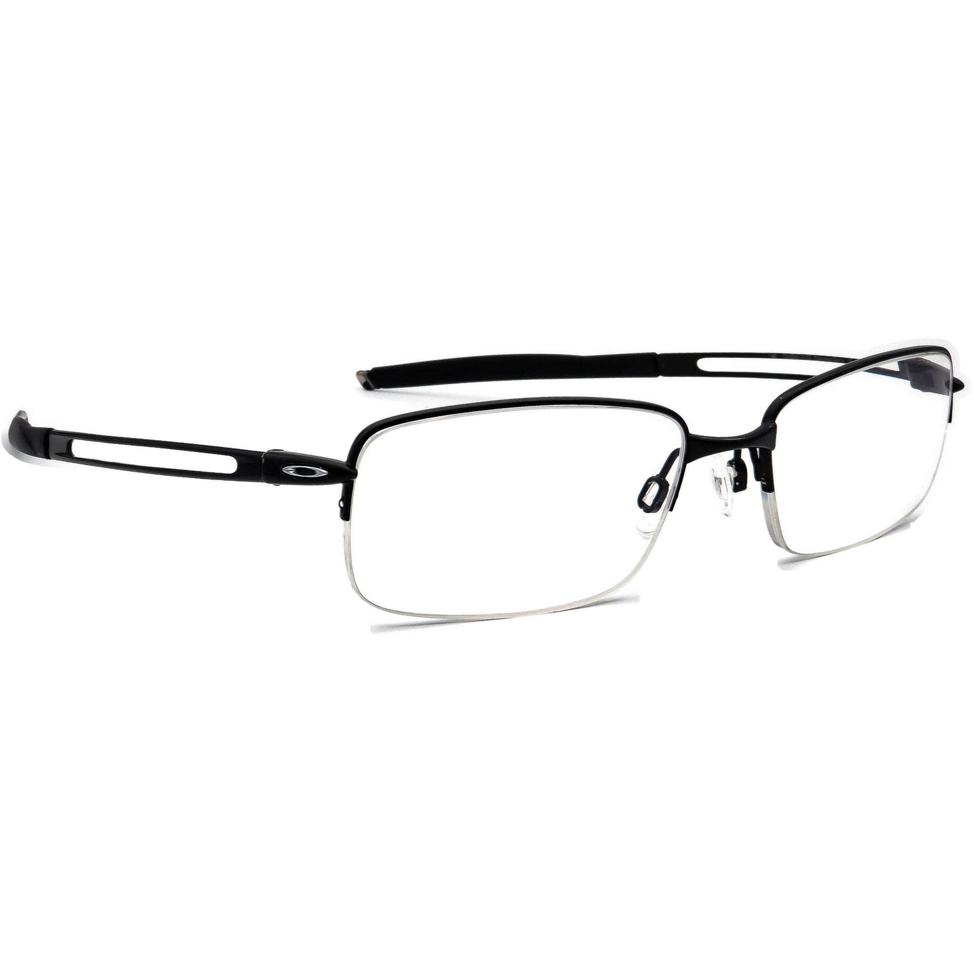 Oakley Eyeglasses OX5045-0153 Frag Polished Black Half Rim