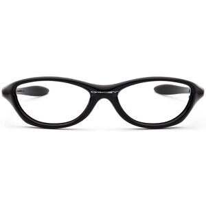 Oakley Men's Sunglasses Frame Only Fate Polished Black Oval USA 51 mm image 2