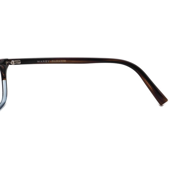 Warby Parker Eyeglasses Welty 325 Brown/Clear Blu… - image 9