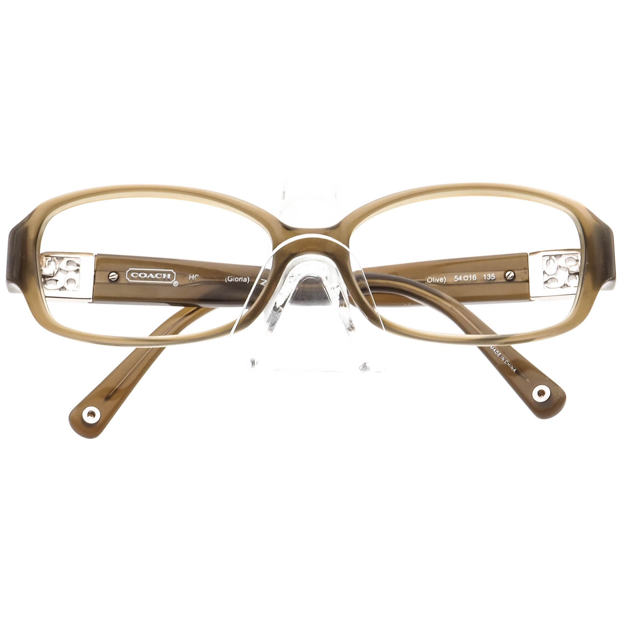 Coach Eyeglasses HC 6007B (gloria) 5042 Olive Rectangular  display picture 1