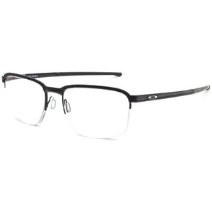 Oakley-bril voor heren OX3233-0154 Kathode satijnzwart metalen frame met halve rand 54[]18 138 afbeelding 3