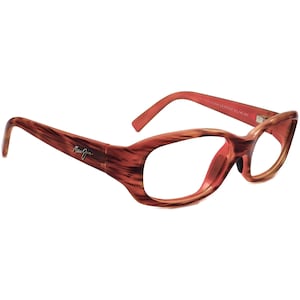 Maui Jim Sunglasses Frame Only MJ 219-12 Punchbowl Woody Brown/Pink Italy 54 mm