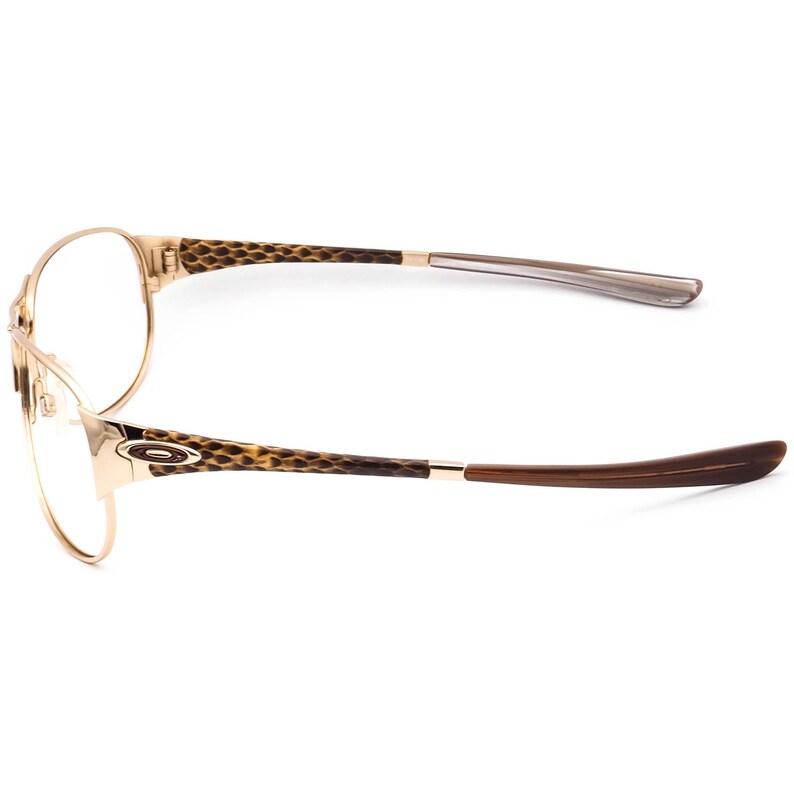 Oakley Women's Sunglasses Frame Only Restless Polished Gold Aviator Metal 60 mm image 5