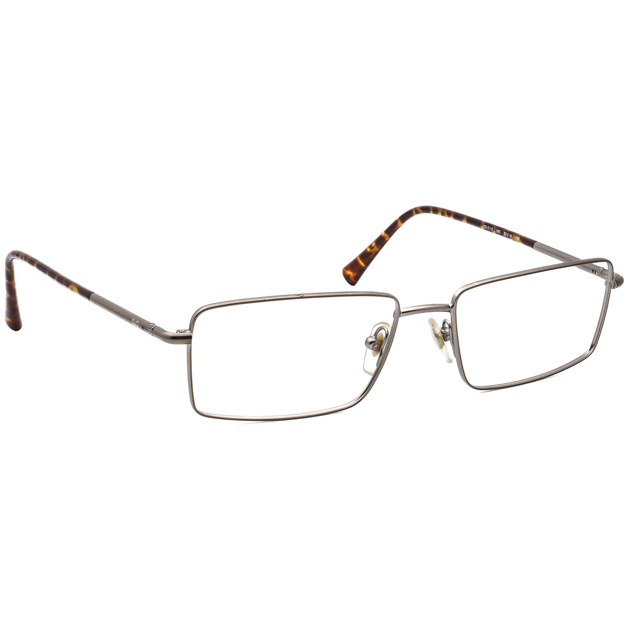 ドルチェ＆ガッバーナ 眼鏡 DD 5110 090 ガンメタル スクエアメタル