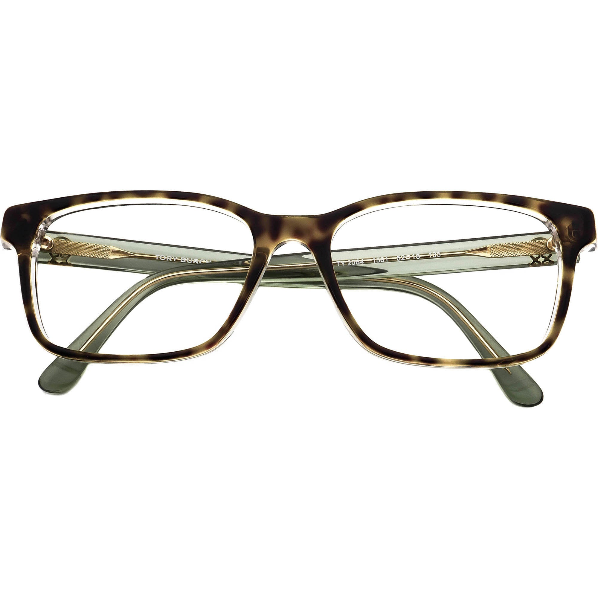 Buy Tory Burch Eyeglasses TY 2064 1561 Tortoise/green Rectangular Online in  India - Etsy