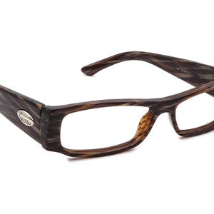 Gafas Gucci GG 2922 LGS, montura rectangular marrón, Italia, 51[]13 135