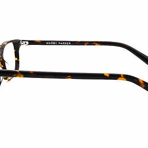 Warby Parker Eyeglasses Oliver 200 Dark Tortoise Rectangular Frame 4818 140 image 5