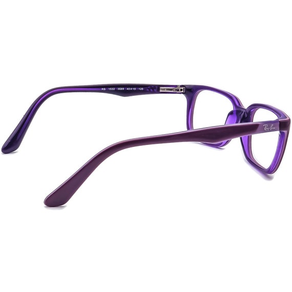 Ray-Ban Kids’ Eyeglasses RB 1532 3589 Purple Rect… - image 3