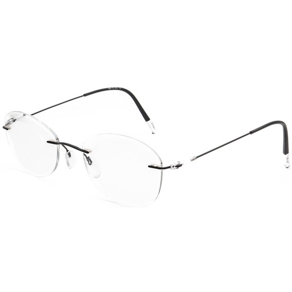 Silhouette Eyeglasses 5500 70 9140 Titan Black Ri… - image 3