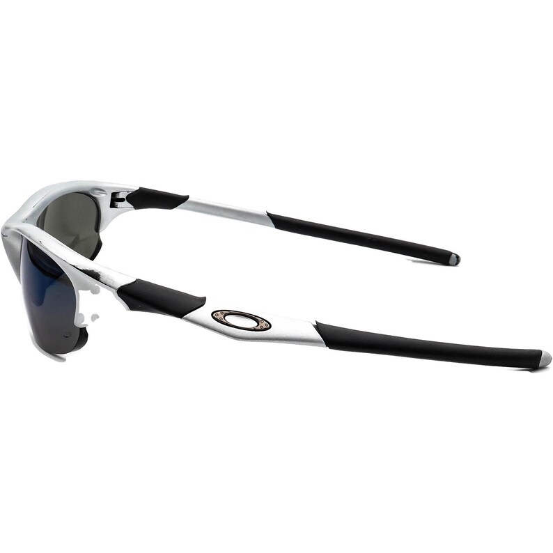 Oakley Rx Sunglasses Frame Only Half Jacket 1.0 Silver Half Rim USA 60 mm image 7
