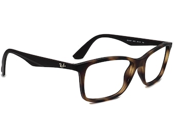 Ray-Ban Eyeglasses RB7047 5573 Matte Tortoise/Brown Rectangular Frame 54[]17 140