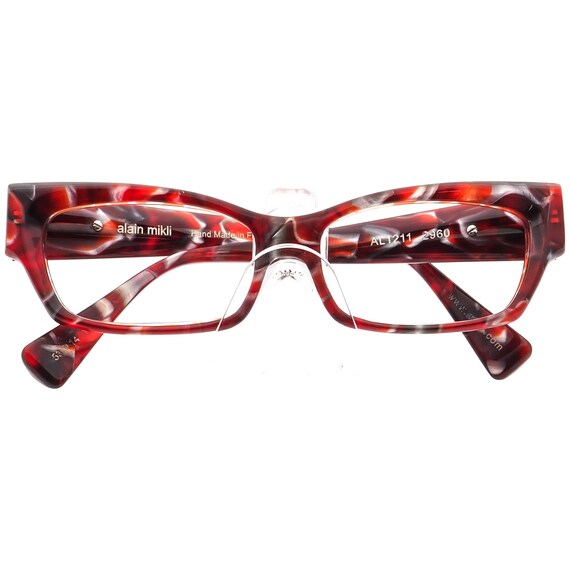 Alain Mikli Eyeglasses AL 1211 2960 Disguised Red… - image 6