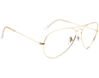 Ray-Ban Gafas de sol Marco solo RB 3025 Aviador Gran Metal L0205 Oro Italia 58 mm