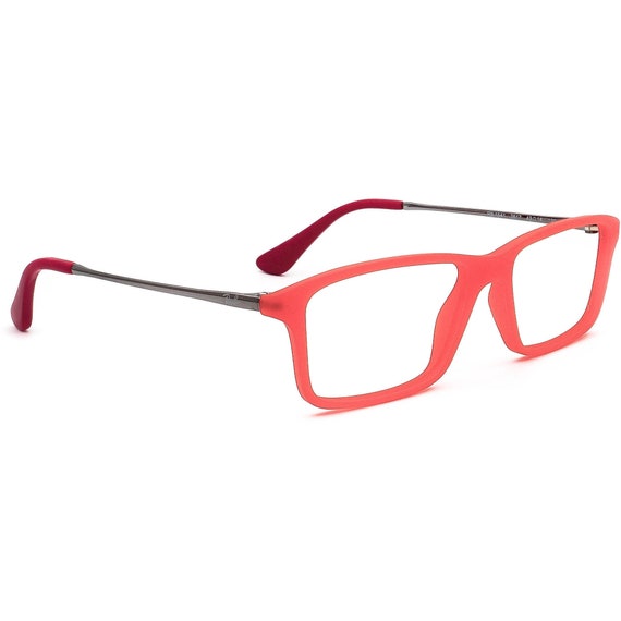 Ray Ban Piccoli occhiali RB 1541 3617 Opaco Rosso Argento Rettangolare 4914 130 Etsy Italia